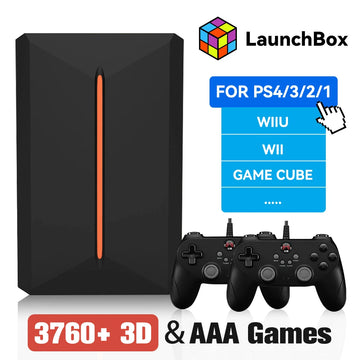 JMachen Hyperbase Launchbox Multi-System Gaming Device (PS4/PS3/PS2/Switch/WII/WIIU/N64)