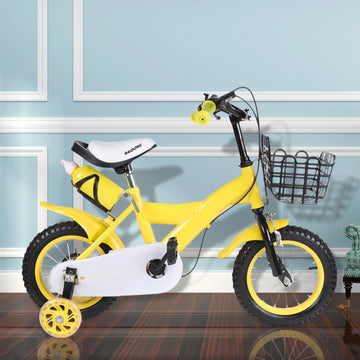 Kids Bike 12 Inch and Traditional Basket Design (Ages 2-5)