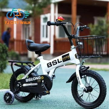 BSL Kids Carbon Steel Frame Bike - Different Sizes (12-20 Inch)To Suit All Ages