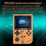 ANBERNIC New RG351V Retro Games Built-in 16G RK3326 Open Source 3.5 INCH 640*480 handheld game console Emulator For  kid Gift