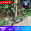 ChicWay S2 Novice Electric Scooter Two-Wheel Adult Child E-scooter Transportation Portable Travel Tool EU US InStock