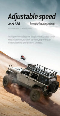 Jeep Wrangler 4WD 1:12  2.4G Remote Control LED Light 4X4 Off Road 4WD Climbing RC Truck Electric Toy Car Gift for Boy