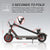 AOVOPRO ES80 Electric Scooter 350W Motor 10.5AH Battery 31KM/H Max Speed 35KM Super Range 8.5Inch Folding Adults APP Scooter