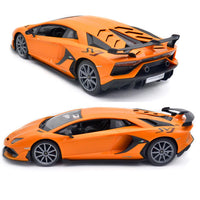 Lamborghini Aventador SVJ RC Car 1:14 Remote Control Car LED Lights Auto Machine