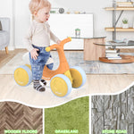 UBRAVOO Baby Sliding Walker Children‘s Balance Bike Without Pedals, Steering Limit Prevent Rollover,10-36 months