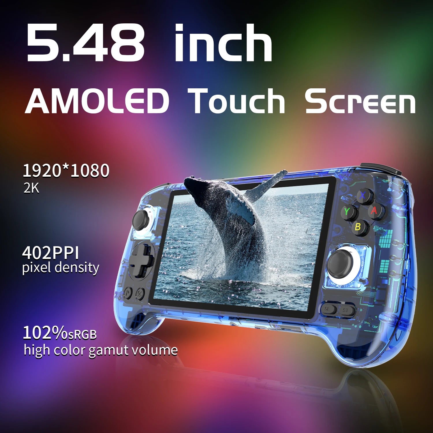 ANBERNIC RG556 Retro Handheld Game Console 64bit Android 13 128 / 256 GB