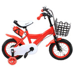 12 Inch Boys and Girls Children's Bicycle With Pedal Light Kids and a Basket - Available in 3 Colours