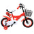 12 Inch Boys and Girls Children's Bicycle With Pedal Light Kids and a Basket - Available in 3 Colours