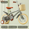 Selfree British Retro-Style Kids Bike With Sensitive Double Brake - Suitable for Ages  2-10 Years Old, Comes in 14 and 16 inch Wheel Diameter