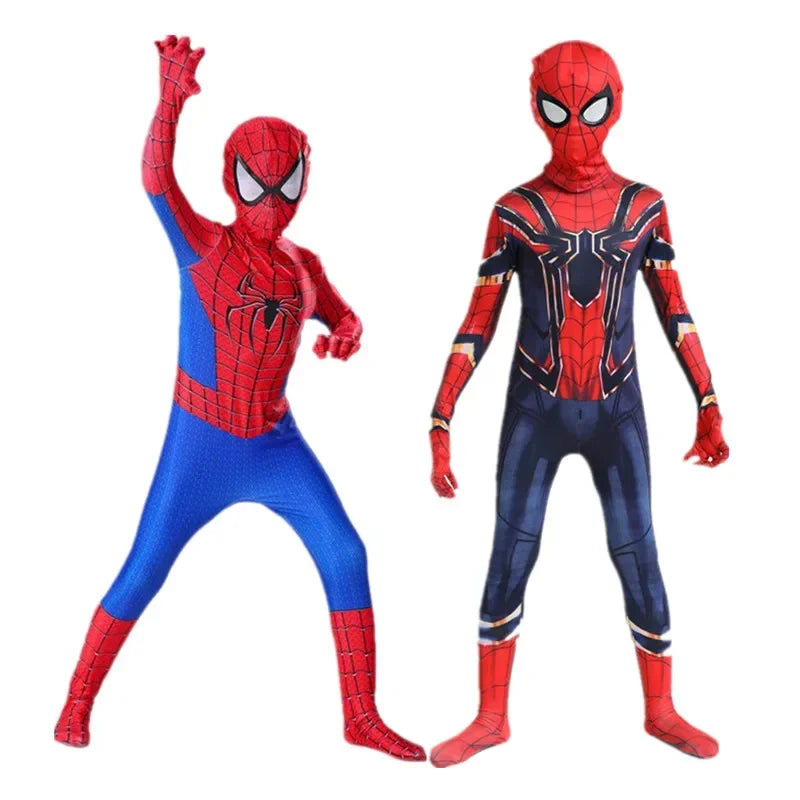 Spiderman Spandex Jumpsuit - Perfect Halloween Bodysuit - Available in Multiple Variants