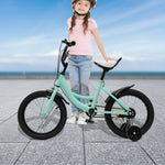 16 Inch Kids Bicycle Suitable for Beginners Aged 2-4  with Training Wheels, Suitable for Boys and Girls