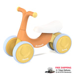 UBRAVOO Baby Sliding Walker Children‘s Balance Bike Without Pedals, Steering Limit Prevent Rollover,10-36 months