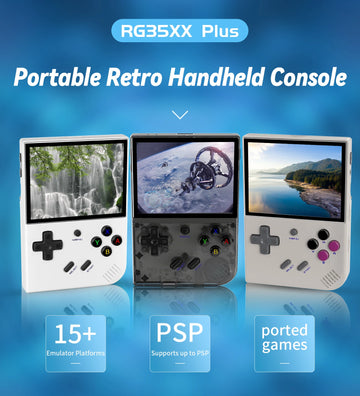 Anbernic RG35XX PLUS Handheld Game Console 3.5'' IPS Screen HDMI Output Streaming Retro Portable Video Game Console