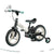 Kids 2-in-1 Balance Bike with Unique Chainless Design, Training Wheels and Inflatable PU Tyres - Suitable for Ages 2-5 Years Old