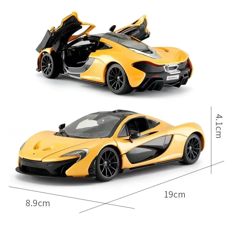 RASTAR McLaren P1 1:24 Static Simulation Diecast Alloy Radio Controlled Model Car