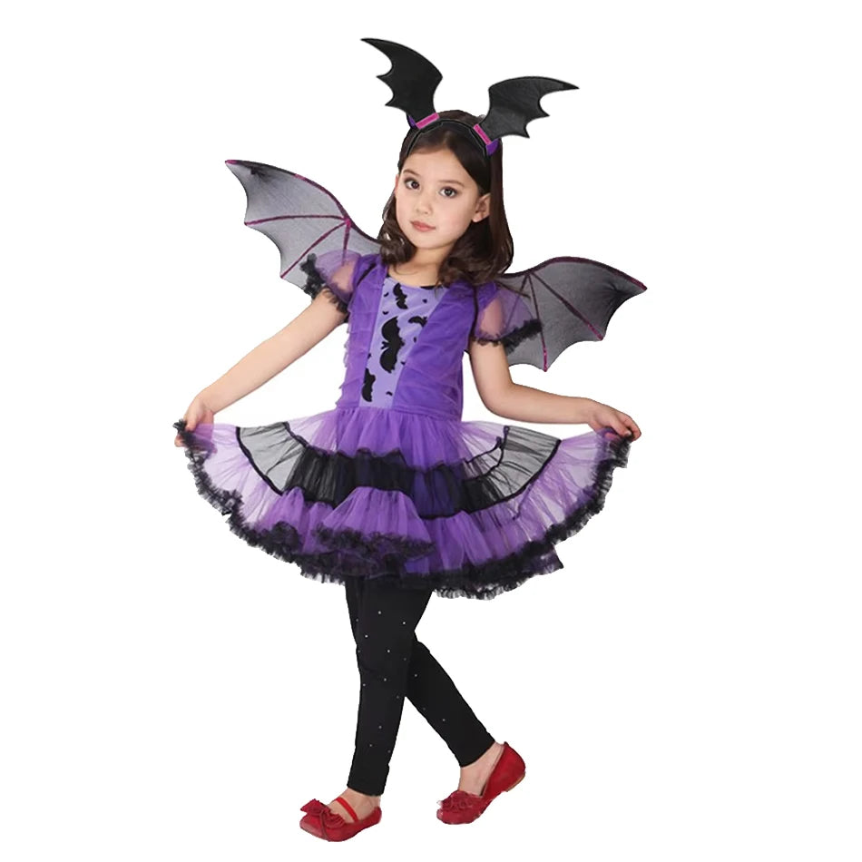 Disney Junior Vampirina Dress with Wings Gloves Perfect for Spooky Halloween Parties