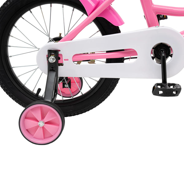 16 Inch Kids Bicycle Suitable for Beginners Aged 2-4  with Training Wheels, Suitable for Boys and Girls