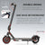 AOVOPRO ES80 Electric Scooter 350W Motor 10.5AH Battery 31KM/H Max Speed 35KM Super Range 8.5Inch Folding Adults APP Scooter