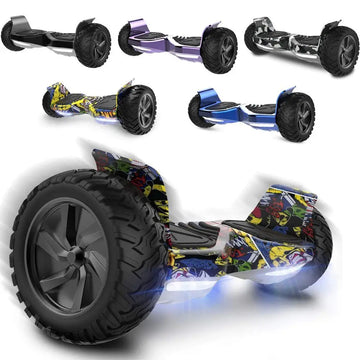 RCB Hoverboard 8.5" all terrain hoverboards, Smart App, integrated LED Bluetooth (Teens & Young Adults)