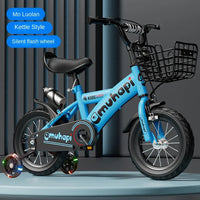 Selfree Kids Cool Bike with Flashy Wheels and Front-Carry Basket - Comes in 16 Inch and 18 Inch Wheel Diameters and 5 Stunning Colours