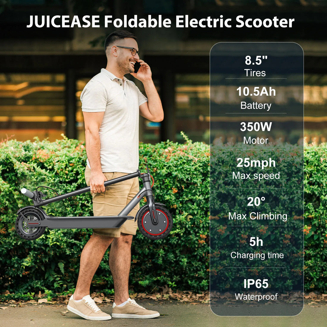 JUICEASE 350W/500W Electric Scooter Range (Estuya, 365GO, ES80, ESMAX)