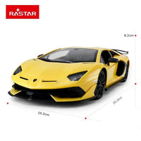 Lamborghini Aventador SVJ RC Car 1:14 Remote Control Car LED Lights Auto Machine